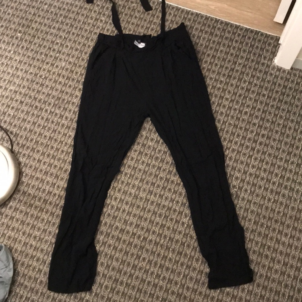 paper bag tie pants
